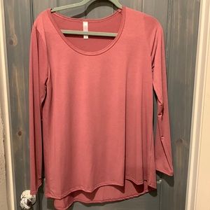 LuLaRoe long sleeve shirt size M